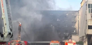 Se incendia fábrica de calzado en China; primer balance oficial informa de 28 muertos