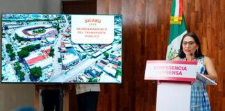 Reitera Salomón Jara diálogo para ordenar y mejorar la movilidad del transporte público de la capital