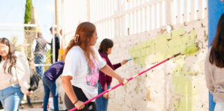 Encabeza Salomón Jara Jornada de Tequios por la Transformación en colonia Monte Albán
