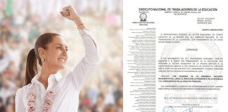 Sección 22 convoca a movilización en Huajuapan durante visita de Claudia Sheinbaum a Oaxaca