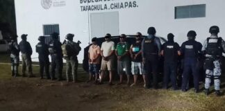 Detienen a cuatro integrantes de “Los Chapitos” en Chiapas