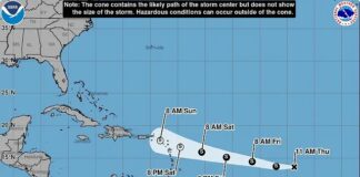 Tormenta tropical Dolly se forma en el Atlántico