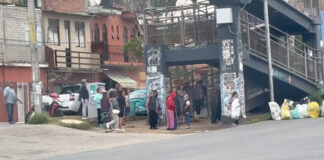 Vecinos de Lindavista bloquean el Cerro del Fortín por falta de recolección de basura