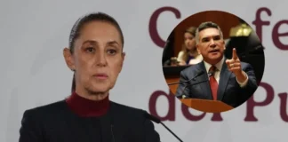 Alejandro Moreno “va a agacharse” frente a EU, asegura Claudia Sheinbaum tras solicitud de cancelar visas