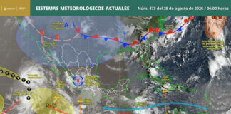Prevén lluvias y tormentas aisladas en Oaxaca; temperaturas superarán los 35 grados