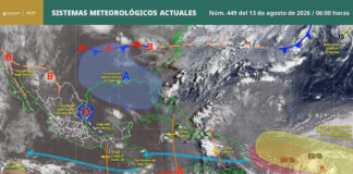 Prevén lluvias y tormentas aisladas en varias regiones de Oaxaca