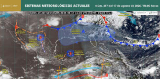 Prevén lluvias en la Sierra Sur y Cuenca del Papaloapan; persistirá el calor en Oaxaca