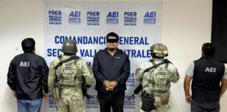 Detienen en Oaxaca a presunto integrante de célula vinculada con robo de 2.6 mdp