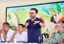 Jesús Romero fortalece coordinación para construir paz social y una solución duradera en Los Chimalapas