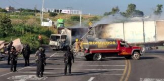 Bloqueos en Michoacán tras detención de objetivo delincuencial; estos son los puntos afectados