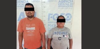 FGEO aprehende a dos personas señaladas como probables responsables de violencia sexual contra una menor de edad en el Istmo
