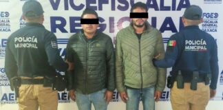 Fiscalía de Oaxaca obtiene vinculación a proceso contra dos hombres por narcomenudeo y robo de vehículo en la región de los Valles Centrales