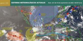 Prevén lluvias fuertes, tormentas eléctricas y descenso de temperaturas en Oaxaca