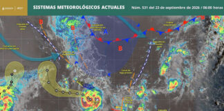 Prevén lluvias intensas y oleaje elevado en Oaxaca por efectos del huracán “Polo”