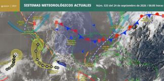 Prevén lluvias fuertes y oleaje elevado en Oaxaca por onda tropical 41