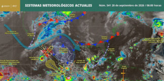 Prevén lluvias muy fuertes e intensas en Istmo, Costa y Sierra Sur de Oaxaca