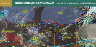 Prevén lluvias intensas, tormentas y niebla densa en regiones de Oaxaca