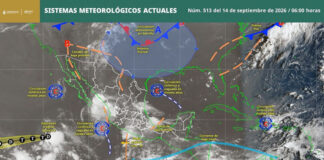Prevén lluvias, tormentas eléctricas y bancos de niebla en Oaxaca este lunes