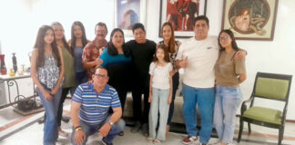 Familia Petrikowsky visita a Coco León