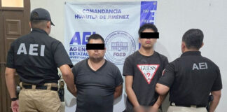 Detienen a dos hombres y aseguran vehículo con presunta droga en la Sierra de Flores Magón