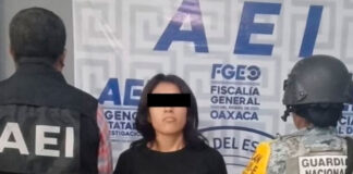 FGEO detiene en flagrancia a mujer por narcomenudeo en Santo Domingo Tehuantepec