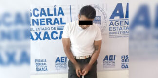 Detienen a hombre por presunto robo de 63 celulares en negocio de Zimatlán