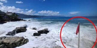 Alerta en Jalisco por el paso de Rachel: hay bandera roja en las playas para este fin de semana