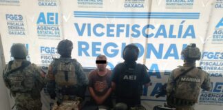 Fiscalía de Oaxaca detiene a tres generadores de violencia en la Costa, aseguran arsenal tras enfrentamiento
