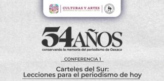 Historia y vigencia de “Carteles del Sur” mañana en el conversatorio de la Hemeroteca de Oaxaca