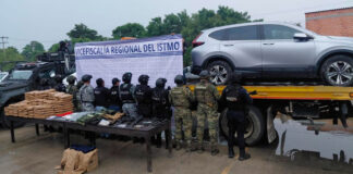 Cateo en Juchitán deja drogas, armas y equipo táctico asegurados