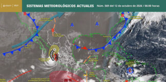 Prevén lluvias y tormentas eléctricas en Oaxaca por onda tropical 43