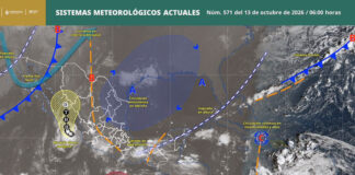 Prevén lluvias, niebla densa y posible formación de ciclón tropical en Oaxaca
