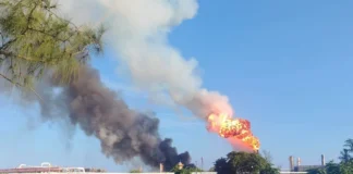Otro incidente en Dos Bocas; Pemex reporta conato de incendio en quemador