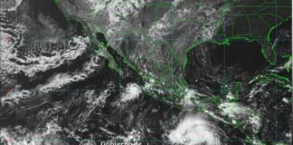 Se forma la tormenta tropical “Trudy” en el Pacífico mexicano