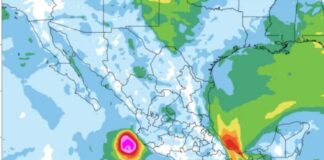 Frente frío 2 provocará bajas temperaturas y rachas de viento superiores a 100 km/h en Oaxaca
