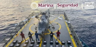 Marina y Guardia Costera de EE.UU. aseguran 1.2 toneladas de cocaína y detienen a seis personas frente a Oaxaca