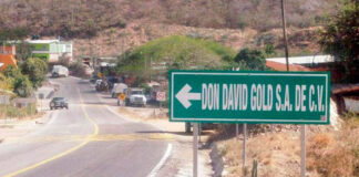 Totolápam rechaza continuidad de mina Don David Gold y expulsa a la CTM