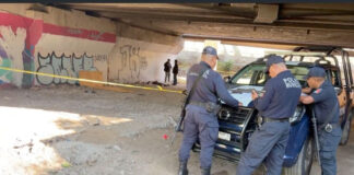 Localizan sin vida a una mujer debajo del puente Cuarto Centenario, en Oaxaca